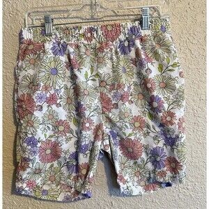 Barney Cools Mens Swim Shorts Medium Trunks Pink Floral Tropical‎ Beach Vacation